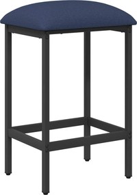 vidaXL Μπαρ σκαμπό Μπλε 40 x 32 x 64 εκ Επεξεργασμένο Ξύλο