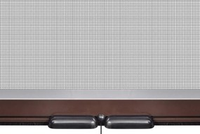 vidaXL Σήτα Παραθύρου Κάθετης Κίνησης Καφέ 80 x 170 εκ.