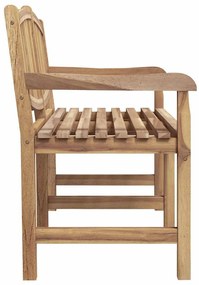 vidaXL Παγκάκι Κήπου 149,5 x 60 x 90 εκ. από Μασίφ Ξύλο Teak