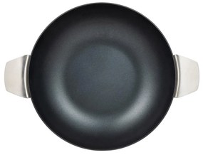 WOK Φ28x7cm - 9.23lt Ανοξείδωτο 18/8 SIGMA BGMP-1658 - Bergner