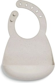 Σαλιάρες Σιλικόνης (Σετ 2τμχ) Mamas & Papas Neutral Speckle 44231NS00