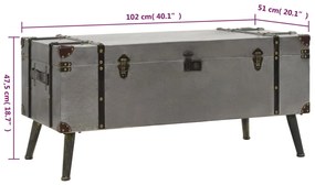 vidaXL Τραπεζάκι Σαλονιού από Μηχανικό Ξύλο 102 x 51 x 47,5 εκ.