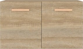 vidaXL Ντουλάπι Τοίχου Sonoma Δρυς 60x36,5x35 εκ. Επεξεργασμένο Ξύλο