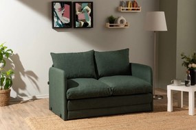 Διθέσιος Καναπές Κρεβάτι Πράσινο MOZIL 128x70x66