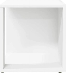 vidaXL Τραπέζι Βοηθητικό Λευκό 33 x 33 x 34,5 εκ. από Επεξ. Ξύλο