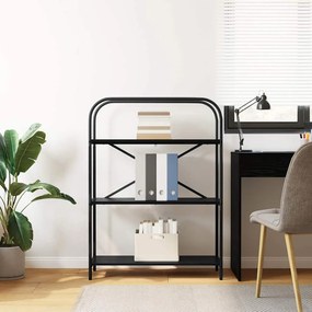 vidaXL Ράφι Βιβλίων 3 επιπέδων 80 x 30 x 109 εκ Επεξεργασμένο ξύλο