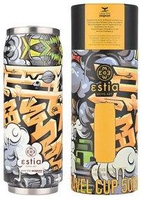 Estia Θερμός Travel Cup Save The Aegean 500ml Graffiti Rhythm 01-22655