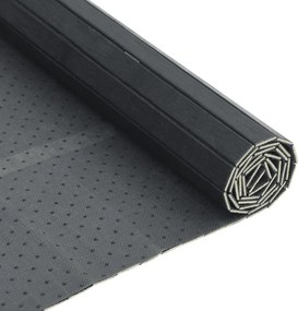 vidaXL Χαλί Ορθογώνιο Γκρι 100 x 300 εκ. Μπαμπού