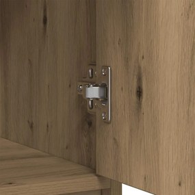 Συρταριέρα με Συρτάρια και Πόρτες 70,5x34x74,5 εκ - Καφέ
