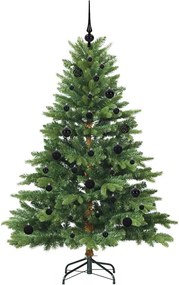 vidaXL Τεχνητό Χριστουγεννιάτικο Δέντρο Πράσινο 150 cm ΠΕ και PVC