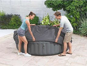 Bestway Κάλυμμα PVC και POM Γκρι