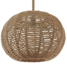 Φωτιστικό Οροφής Capri 01331 Beige GloboStar Rope