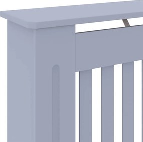 vidaXL Κάλυμμα Καλοριφέρ Γκρι 78 εκ. από Επεξεργασμένο Ξύλο
