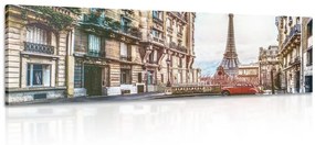 Εικόνα του Πύργου του Άιφελ από την οδό του Παρισιού - 135x45