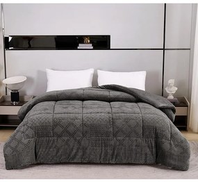 Κουβερτοπάπλωμα Υπέρδιπλο 220x240 Prestige Dark Grey 000000002347