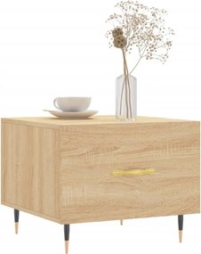 vidaXL Τραπεζάκια Σαλονιού 2 τεμ Sonoma Δρυς 50x50x40 εκ Επεξ. Ξύλο