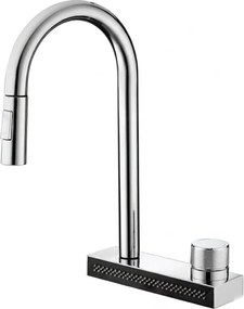 Tema MF 7910 Chrome – Μπαταρία Κουζίνας με Καταράκτη &amp; Ντους