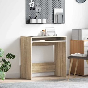 vidaXL Γραφείο Υπολογιστή Σομα οξιά Επεξεργασμένο ξύλο Συμπαγές