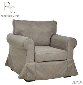 ASHLEY ΠΟΛΥΘΡΟΝΑ ΜΕ ΑΠΟΣΥΡΟΜΕΝΟ ΚΑΛΥΜΜΑ ΚΑΦΕ ΑΝΟΙΧΤΟ TWIST 03 97x85x95cm