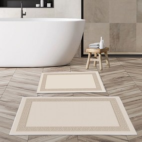 Bathmat Set (2 Pieces) Kt493 Multicolor
