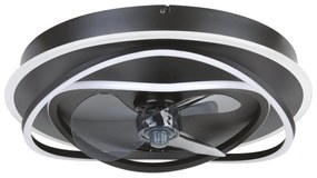 Ανεμιστήρας Eglo 35146 NAMORI Μαύρο Ματ (Black Mat) 2700K - 6500K