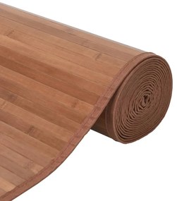 vidaXL Χαλί Ορθογώνιο Φυσικό 60 x 100 εκ. Μπαμπού