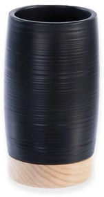 Ποτήρι Μπάνιου Marchel Black Nef-Nef Polyresin