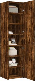 vidaXL Ντουλάπι Καπνιστή Δρυς 45x42,5x185 εκ. από Επεξεργασμένο Ξύλο