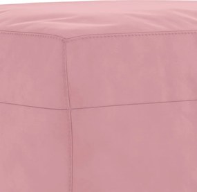 vidaXL Υποπόδιο Μαύρο 60x50x41 εκ. Βελούδινο