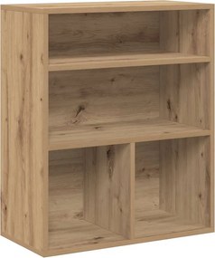 vidaXL Βιβλιοθήκη Artisan Δρυς 60x30x71,5 εκ. Επεξεργασμένο Ξύλο