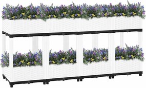 vidaXL Ζαρντινιέρα 160 x 40 x 71 εκ. από Πολυπροπυλένιο