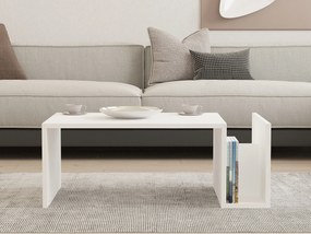 Τραπεζάκι Σαλονιού Λευκό FRUFEAR 86.8x50x32.4