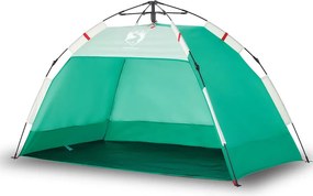 vidaXL Beach Tent 2-Person Azure Blue Quick Release Waterproof