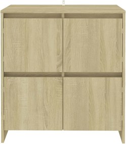vidaXL Ντουλάπια 2 τεμ. Sonoma Δρυς 70 x 41 x 75 εκ. από Επεξ. Ξύλο