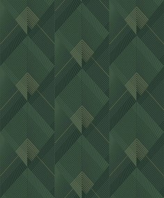 Ταπετσαρία Τοίχου Πλέγμα Ρόμβων Πράσινο  L96704 53 cm x 10 m