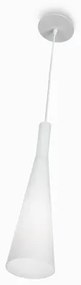 Φωτιστικό κρεμαστό MILK SP1 τύπου καμπάνα λευκό Ideal Lux-26787-Λευκό 26787