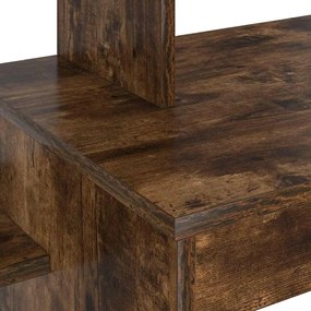 vidaXL Γραφείο Καπνιστό Δρύς 100 x 40 x 90 cm Επεξεργασμένο ξύλο