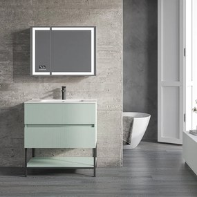 Furnibath K 81 - Βάση Επιπλου με Συρταρια και Ραφι 81x46 - 8100