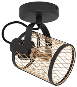Φωτιστικό Σποτ Eglo 43531 DELLOW Μαύρο Ματ (Black Mat)