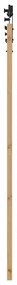 vidaXL Συρόμενη Πόρτα ORKDAL Καφέ 86 x 198.5 cm Μασίφ ξύλο πεύκου
