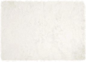 vidaXL Χαλί από τεχνητό πρόβειο δέρμα TAFALLA Λευκό 120 x 170 cm