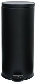ESTIA ΚΑΔΟΣ ΑΠΟΡΡΙΜΑΤΩΝ CLASSIC SOFT CLOSE 30lt ΜΑΤ ΜΑΥΡΟΣ