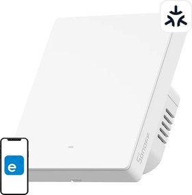 Matter SONOFF M5-1C-80W WiFi smart wall switch (1-channel, for frame)