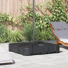 vidaXL Σετ Βάσεων Cantilever Παρασόλ 2 Τεμαχίων - Με Άμμο 150kg Ή Με Νερό 113kg