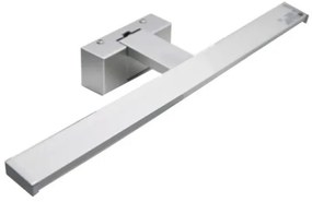 Απλίκα Φωτιστικό Τοίχου Μπάνιου LED 12W IP44 4000K 60x13,8 Lumen-3-6001216-Χρώμιο 3-6001216