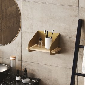 Wall Shelf Short Arm - Gold Gold