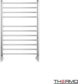 Thermo Bellavia Inox Polished - Θερμαινομενη πετσετοκρεμάστρα - 50x75 cm