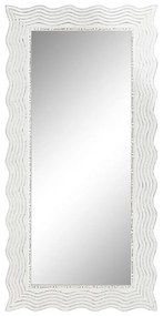 Τοίχο καθρέφτη Home ESPRIT Λευκό Μαρινάτος Scandi 89 x 2,5 x 178 cm