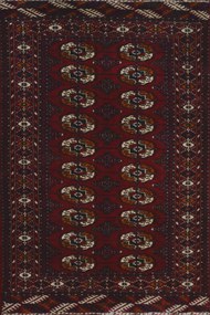 Χειροποίητο Χαλί Turkmenistan Bukhara Wool 122Χ80 122Χ80cm