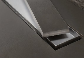 Karag Confluo Frameless Line Inox - Γραμμικό Σιφώνι Δαπέδου - 55 εκ.
